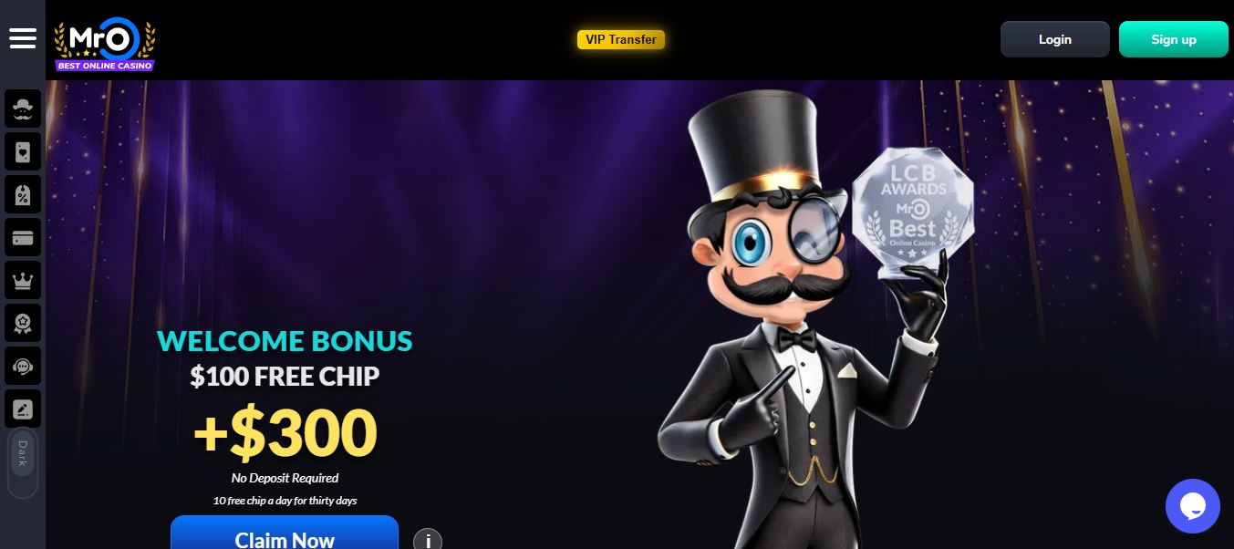Richiedi il bonus di benvenuto e ottieni chip gratuite